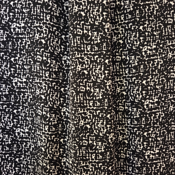 Express Black & White Classic Shirt Dress Long Sleeve Zip Front Tie Waist Small - Picture 2 of 15